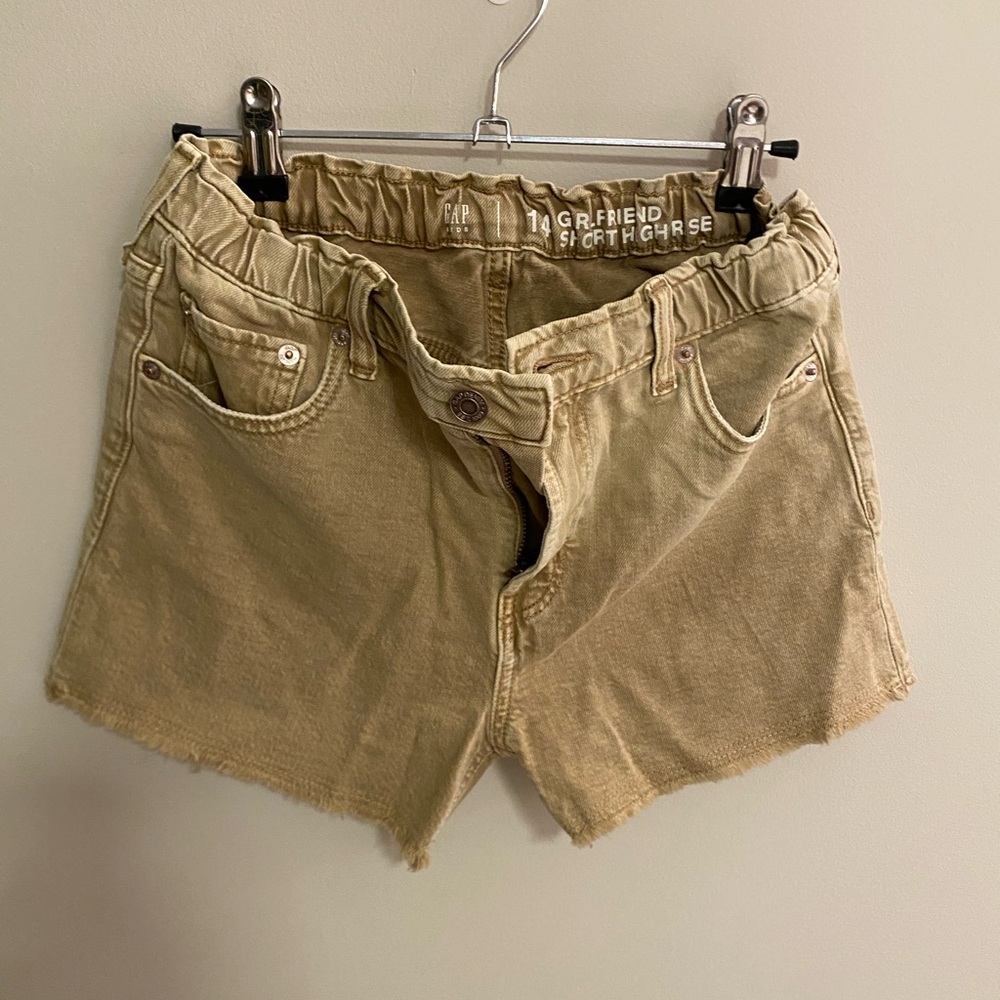 GAP Tan Casual Shorts with Relaxed Fit
